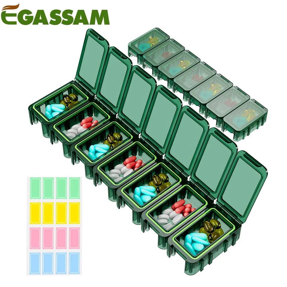 1Pcs Pill Organizer 7 Day Pill Box 1 Time a Day, Travel Friendly Day Night Vitamin Organizer, Weekly Pill Case Container
1Pcs Pill Organizer 7 Day Pill Box 1 Time a Day, Travel Friendly Day Night Vitamin Organizer, Weekly Pill Case Container