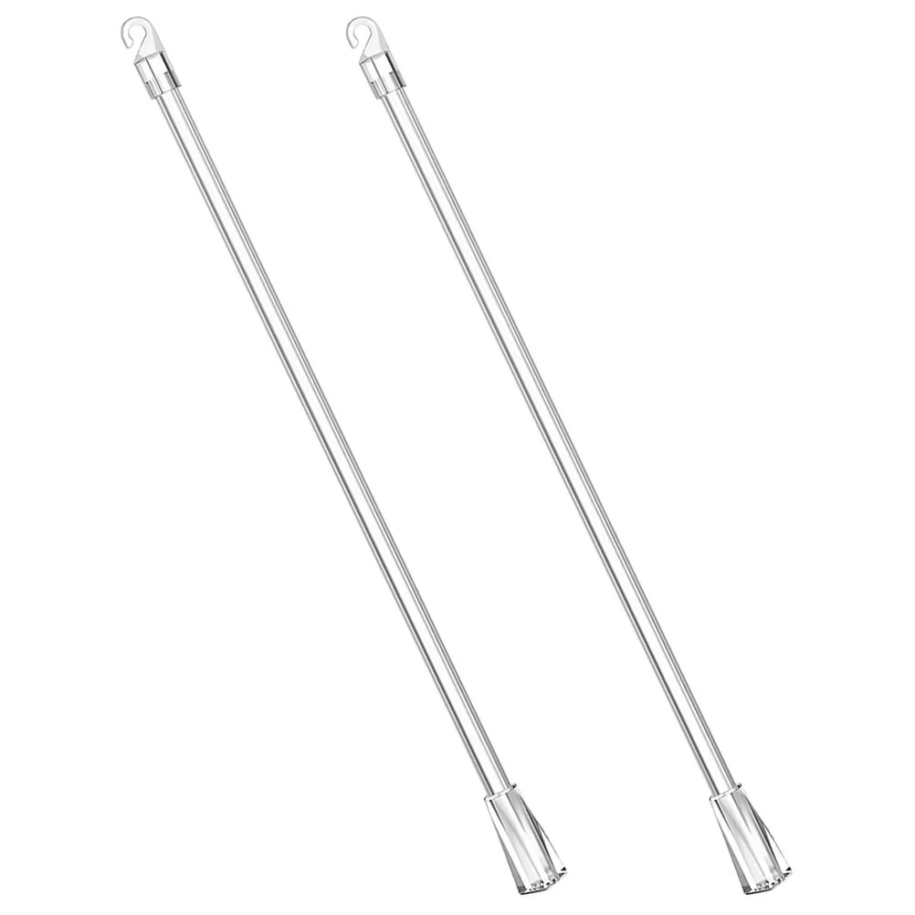 2 Pcs Venetian Blind Rotor Vertical Window Wand Long Rod for Turn Blinds Household Pp Stick with Hook
2 Pcs Venetian Blind Rotor Vertical Window Wand Long Rod for Turn Blinds Household Pp Stick with Hook