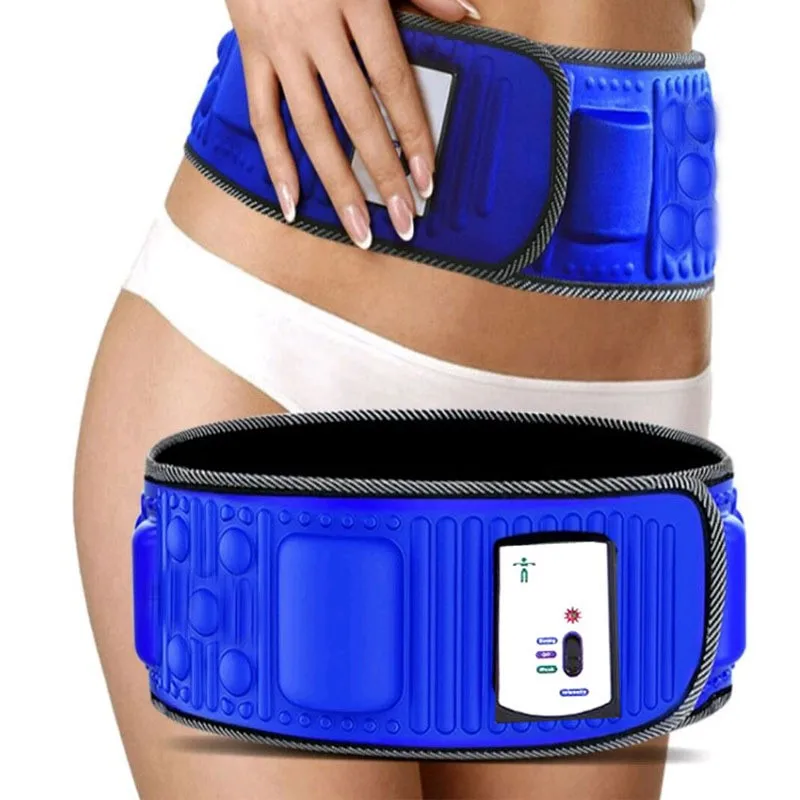 Electric Abdominal Stimulator Body Vibrating Slimming Belt Belly Muscle Waist Trainer Massager X5 Times Weight Loss Fat Burning
Electric Abdominal Stimulator Body Vibrating Slimming Belt Belly Muscle Waist Trainer Massager X5 Times Weight Loss Fat Burning