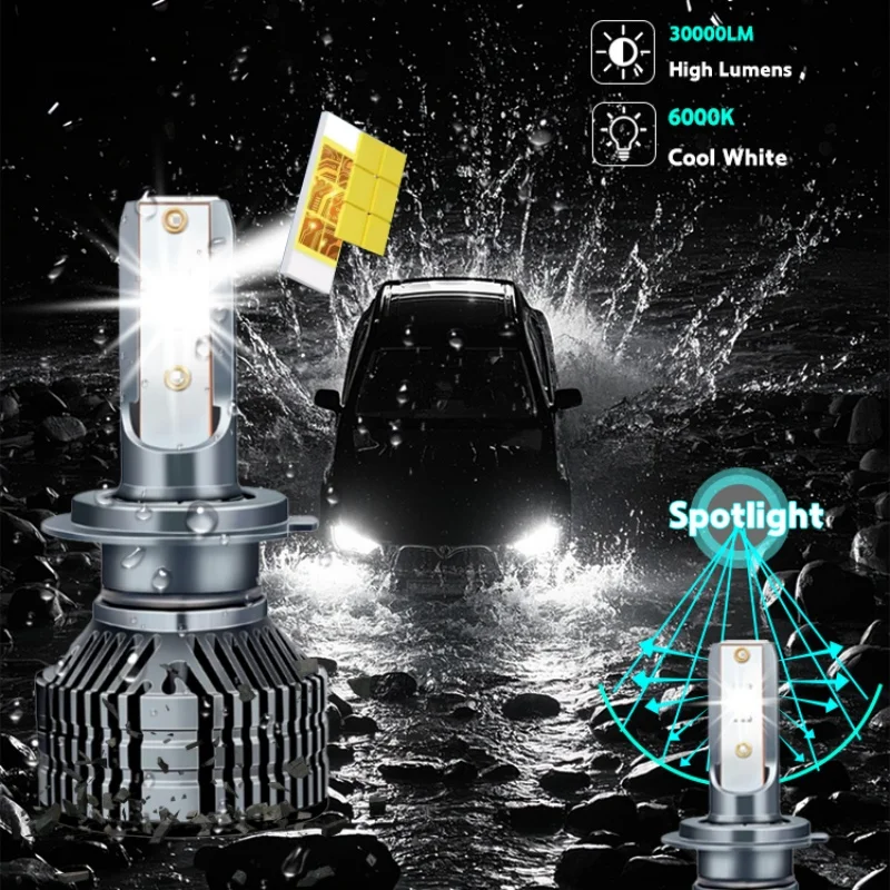2 шт. H7 LED 80 Вт 60000LM Фара Canbus 6000K H1 H4 H11 9012 HIR2 H8 H9 9005 9006 HB3 HB4 Высокая мощность 6000K 5570 Чип CSP
2 шт. H7 LED 80 Вт 60000LM Фара Canbus 6000K H1 H4 H11 9012 HIR2 H8 H9 9005 9006 HB3 HB4 Высокая мощность 6000K 5570 Чип CSP