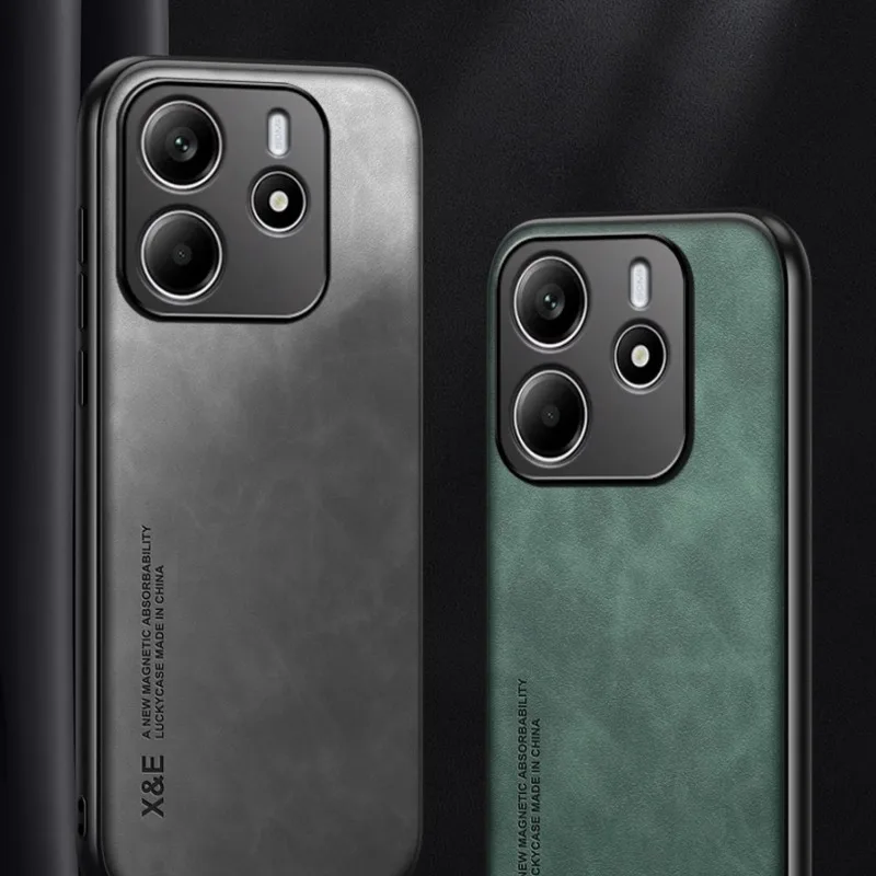 Magnetic Sheepskin Leather Case For Redmi Note 14 Pro Plus 5G 14 Note Luxury Men Business Retro Back Cover Redmi Note 14 5G 4G
Magnetic Sheepskin Leather Case For Redmi Note 14 Pro Plus 5G 14 Note Luxury Men Business Retro Back Cover Redmi Note 14 5G 4G