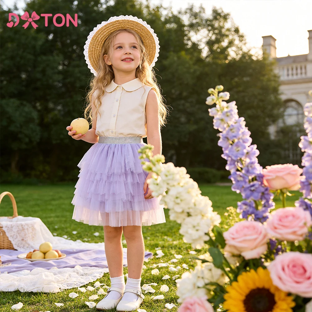 DXTON Baby Girls Princess Skirts Puff Layer Mesh Kids Girls Cake Skirt Children Ballet Perform Petiskirt Toddler Birthday Gifts
DXTON Baby Girls Princess Skirts Puff Layer Mesh Kids Girls Cake Skirt Children Ballet Perform Petiskirt Toddler Birthday Gifts