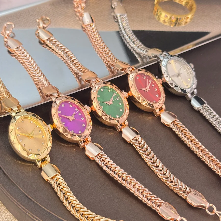 2026 New Vintage Oval Women Watch Mini Gold Quartz Watch Adjustable Bracelet Lobster Clasp Jewelry Wristwatch
2026 New Vintage Oval Women Watch Mini Gold Quartz Watch Adjustable Bracelet Lobster Clasp Jewelry Wristwatch