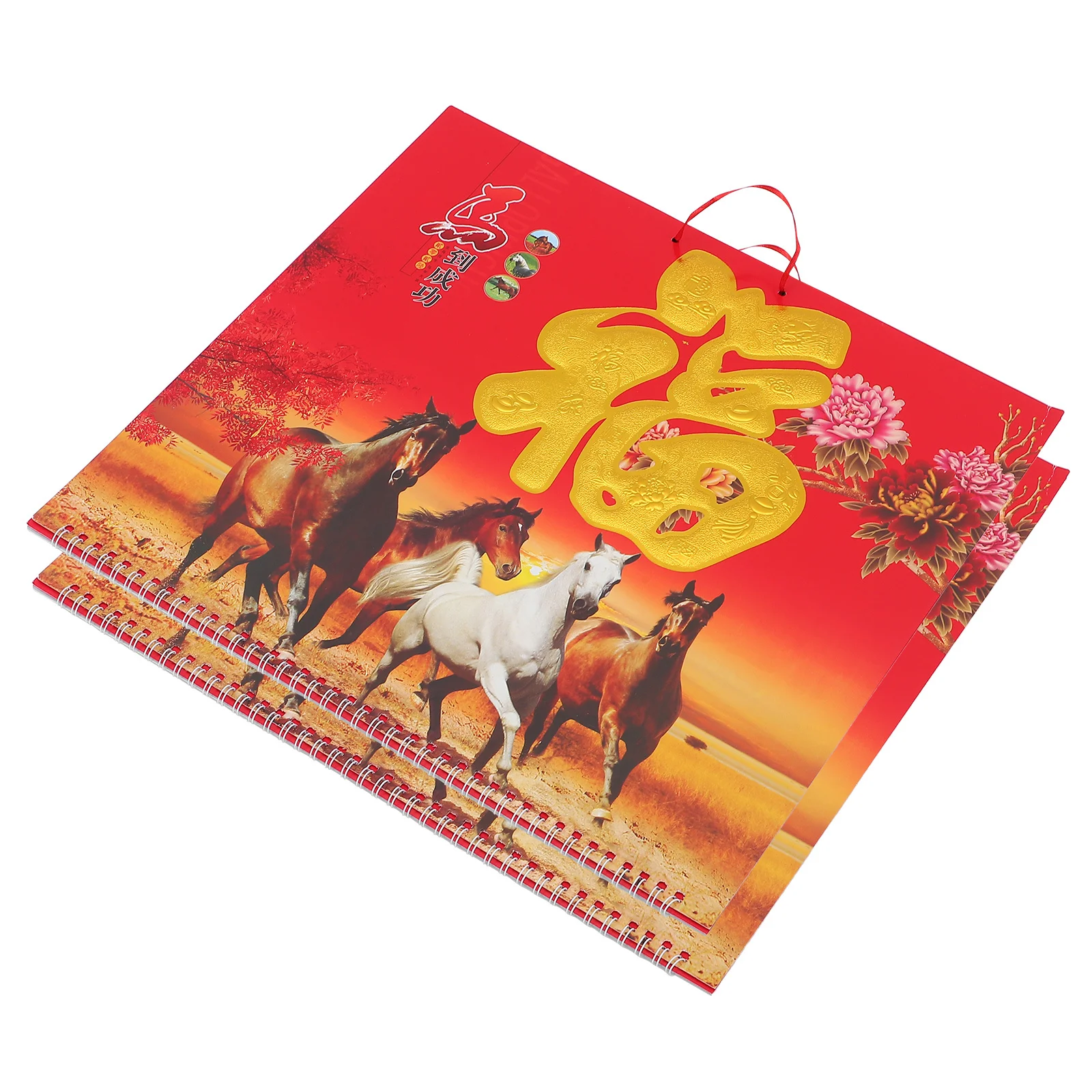 2Pcs 2026 Chinese Year of The Horse Wall Hanging Calendar Lunar Date Monthly Planner Home Office Calendar Chinese New Year Decor
2Pcs 2026 Chinese Year of The Horse Wall Hanging Calendar Lunar Date Monthly Planner Home Office Calendar Chinese New Year Decor