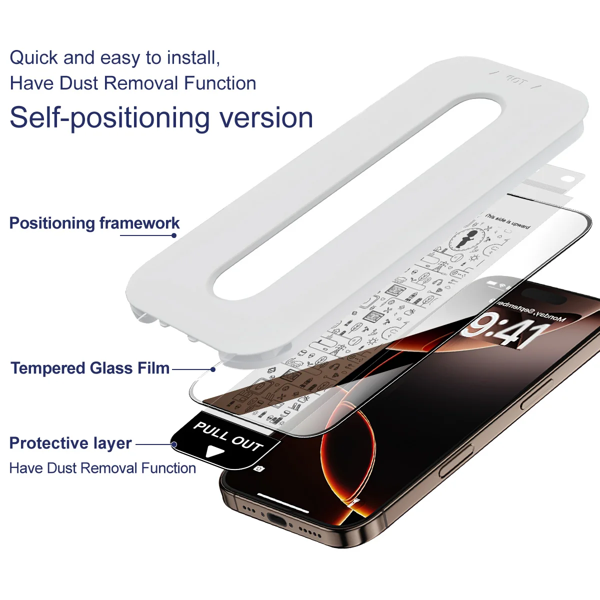 Tempered Glass for Samsung Galaxy A57 A37 5G Dust-free Chamber Locator Film IMAK Pro+ Support Fingerprint
Tempered Glass for Samsung Galaxy A57 A37 5G Dust-free Chamber Locator Film IMAK Pro+ Support Fingerprint