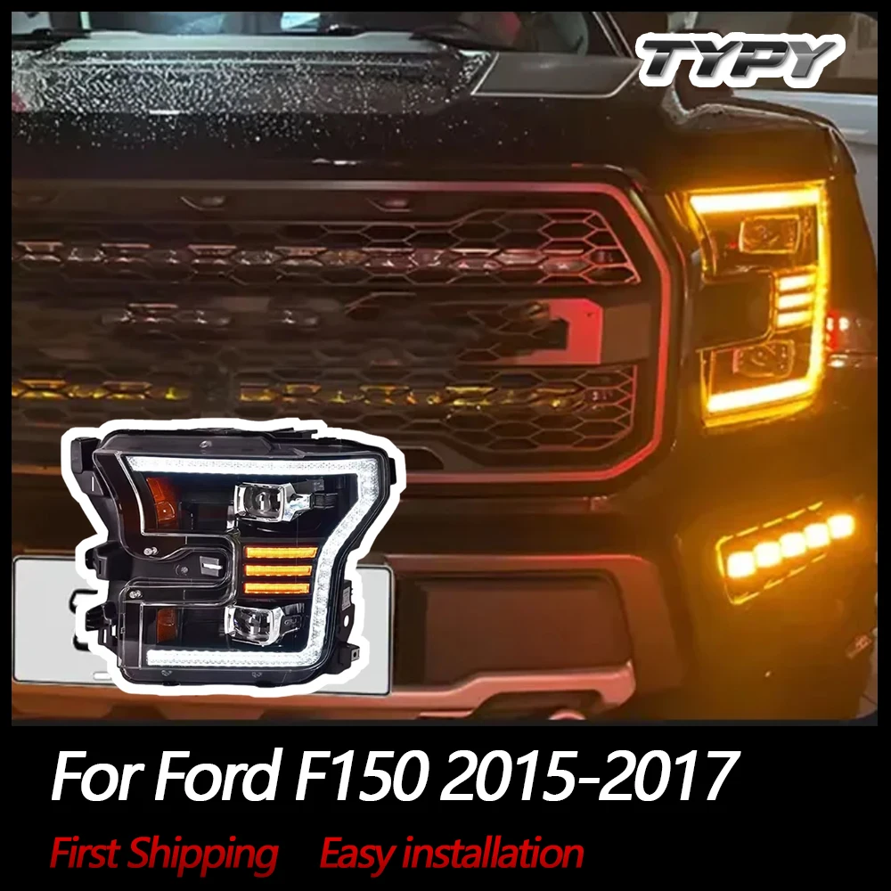 Автомобильные фары TYPY для фар Ford F150 2015-2017, светодиодные фары для проектора, дневные ходовые огни, автомобильные аксессуары
Автомобильные фары TYPY для фар Ford F150 2015-2017, светодиодные фары для проектора, дневные ходовые огни, автомобильные аксессуары