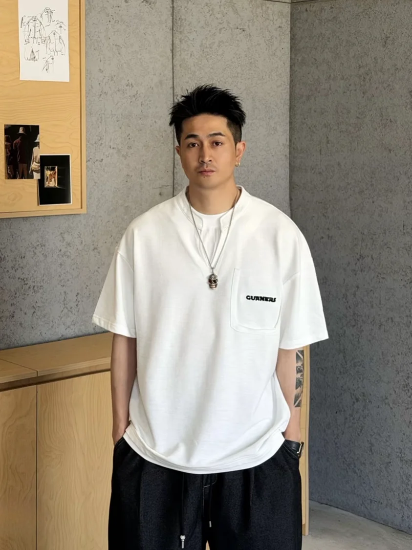 Summer Fashion round Neck Short Sleeve Loose Casual Color T-Shirt Men's Half Sleeve Top Comfortable Breathable Cotton P...
Summer Fashion round Neck Short Sleeve Loose Casual Color T-Shirt Men's Half Sleeve Top Comfortable Breathable Cotton P...
