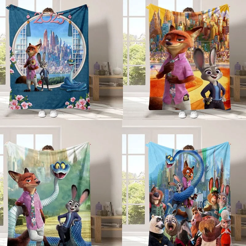 Disney Zootopia Soft Warm Sleeping Blanket Office Cover Blankets Double-sided Flannel Printed Blanket Air Conditioning Blankets 
Disney Zootopia Soft Warm Sleeping Blanket Office Cover Blankets Double-sided Flannel Printed Blanket Air Conditioning Blankets