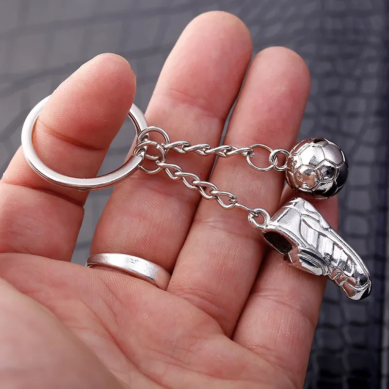 1Pc Keychain Silver Aluminum Alloy Fashion Shoes, Football-shaped Keychain Creative Key Decoration Party Keychains Jewelry
1Pc Keychain Silver Aluminum Alloy Fashion Shoes, Football-shaped Keychain Creative Key Decoration Party Keychains Jewelry