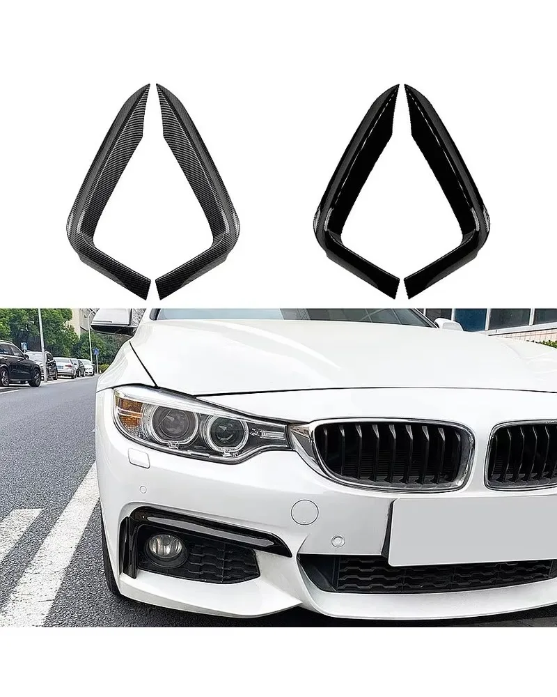 Carbon Fiber Style Front Bumper Canards For BMW 4 Series F32 F33 F36 M Sport 2014-2020
Carbon Fiber Style Front Bumper Canards For BMW 4 Series F32 F33 F36 M Sport 2014-2020