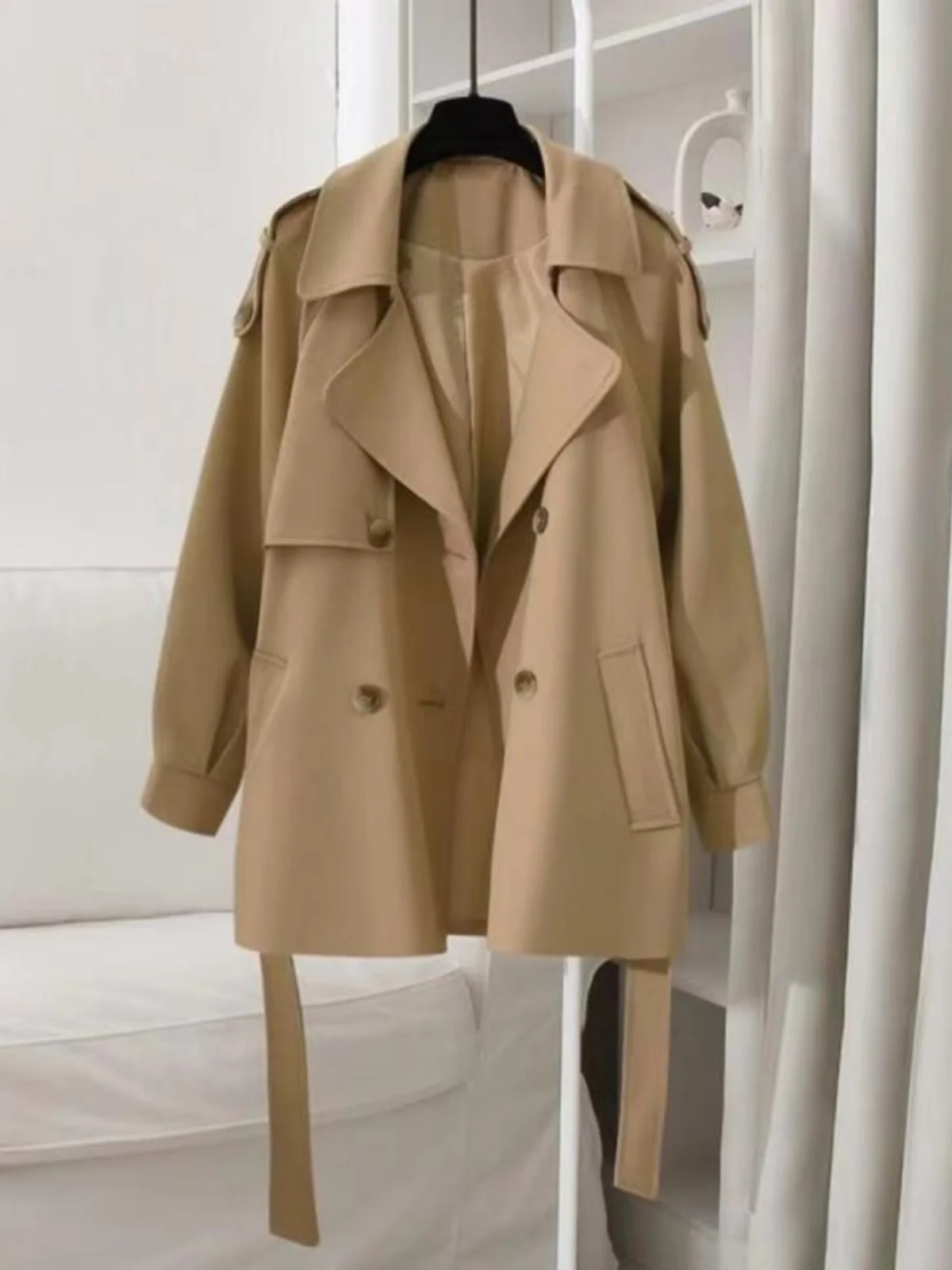 plus Size Slimming Jaet Coat Women Loose Hong Kong Sle Spring Autumn New High End Women's Coat Casual Pure Color Coat
plus Size Slimming Jaet Coat Women Loose Hong Kong Sle Spring Autumn New High End Women's Coat Casual Pure Color Coat