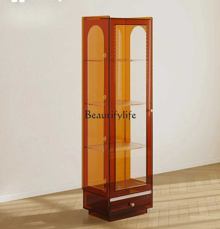 Light luxury acrylic bookcase transparent dustproof display living room display storage wine cabinet
Light luxury acrylic bookcase transparent dustproof display living room display storage wine cabinet