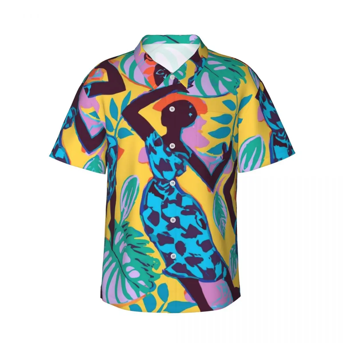 African Women Dancing Beach Shirt Men Joyful and Colorful Art Casual Shirts Hawaiian Short Sleeve Cool Oversize Blouses Gift
African Women Dancing Beach Shirt Men Joyful and Colorful Art Casual Shirts Hawaiian Short Sleeve Cool Oversize Blouses Gift
