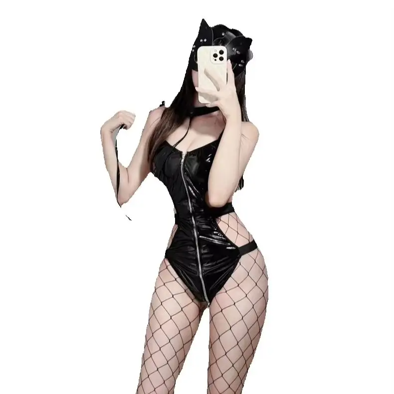 Sexy Underwear, Traction Rope, Leather One-piece, No-take-off, Big Passion Suit, Motorcycle Patent Leather Uniform, Temptation
Sexy Underwear, Traction Rope, Leather One-piece, No-take-off, Big Passion Suit, Motorcycle Patent Leather Uniform, Temptation