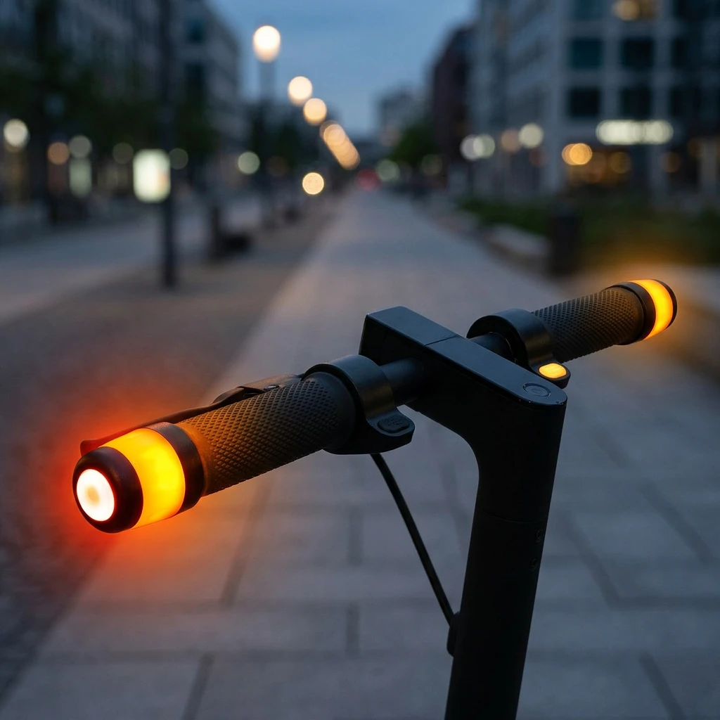 Water-Resistant Handlebar Light 2 Pieces for Electric Scooters, Waterproof Turn Signal Warning Indicator Lamp
Water-Resistant Handlebar Light 2 Pieces for Electric Scooters, Waterproof Turn Signal Warning Indicator Lamp