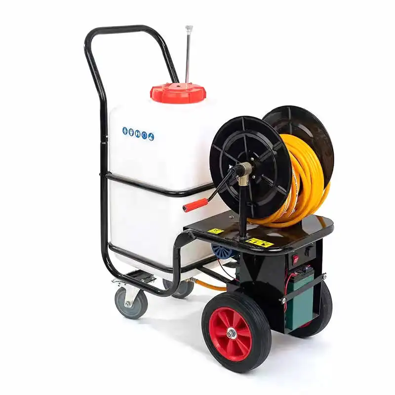 High Agricultural Sprayers Hand Push Trolley Water Sprayer Machine Motor Pump Knapsack Type Power Sprayer Tool 30kg 1 Year
High Agricultural Sprayers Hand Push Trolley Water Sprayer Machine Motor Pump Knapsack Type Power Sprayer Tool 30kg 1 Year