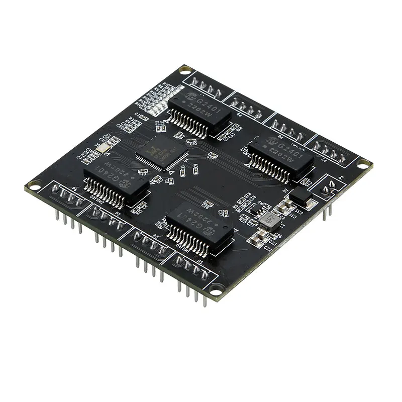 8-Port 100GbE On-Board Switch Module Slimline Pin 2.54 Robot Embedded Custom PCBAs
8-Port 100GbE On-Board Switch Module Slimline Pin 2.54 Robot Embedded Custom PCBAs