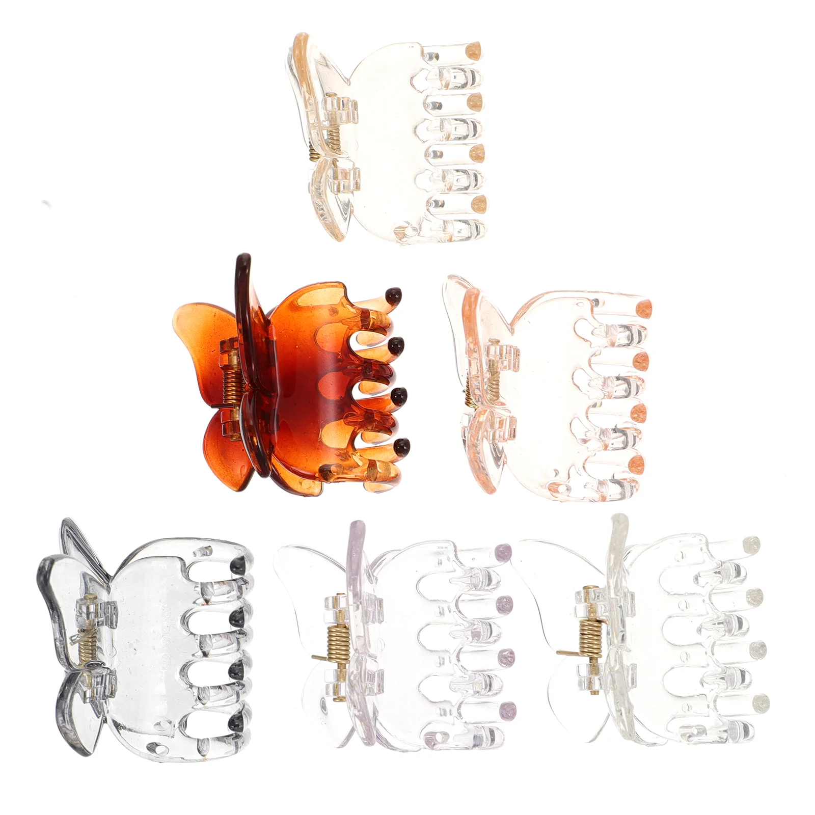 6 Pcs Colorful Butterfly Clips Butterflies Jaw Hair Acrylic Jaw Clips Women Clamp Bangs
6 Pcs Colorful Butterfly Clips Butterflies Jaw Hair Acrylic Jaw Clips Women Clamp Bangs