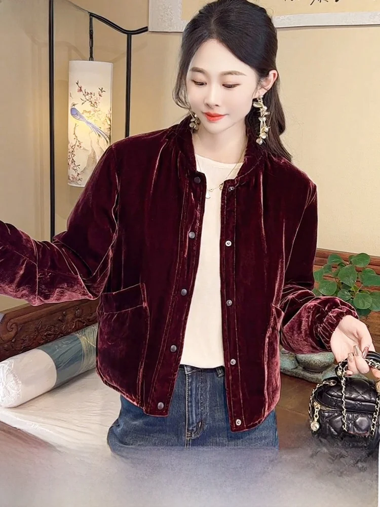 Облегающий шелковый бархатный пуховый тюнер, легкий гусиный пух, воротник-стойка, женский модный кактусный размер, потрясающий
Облегающий шелковый бархатный пуховый тюнер, легкий гусиный пух, воротник-стойка, женский модный кактусный размер, потрясающий