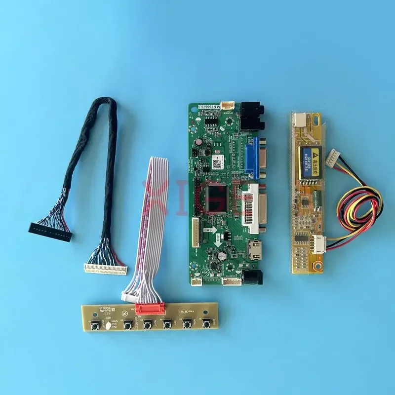 For N154Z1 N154Z3 LTN154MT02 MNT68676 Controller Driver Board 1680*1050 DIY Kit DVI VGA 1CCFL LVDS-30Pin HDMI-Compatible Display
For N154Z1 N154Z3 LTN154MT02 MNT68676 Controller Driver Board 1680*1050 DIY Kit DVI VGA 1CCFL LVDS-30Pin HDMI-Compatible Display