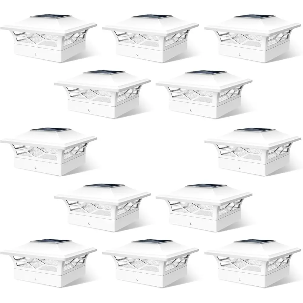 Vinyl or Wooden 4x4/5x5 Fence Lights, Waterproof Warm/Cool White Outdoor Garden and Patio Lighting
Vinyl or Wooden 4x4/5x5 Fence Lights, Waterproof Warm/Cool White Outdoor Garden and Patio Lighting
