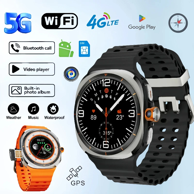 U8 Smart Watch 4G/5G Support Rotatable HD Camera Video Calls WiFi Bluetooth GPS Battery 1480mAh
U8 Smart Watch 4G/5G Support Rotatable HD Camera Video Calls WiFi Bluetooth GPS Battery 1480mAh