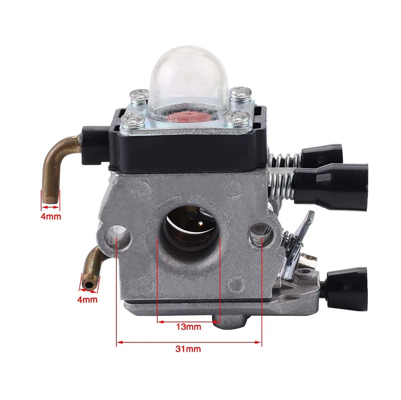 Suitable for FS55 carburetor, STIHL HS75, HS80, HS85, HL75, FH75, HT70, KM85 lawn mowers
Suitable for FS55 carburetor, STIHL HS75, HS80, HS85, HL75, FH75, HT70, KM85 lawn mowers
