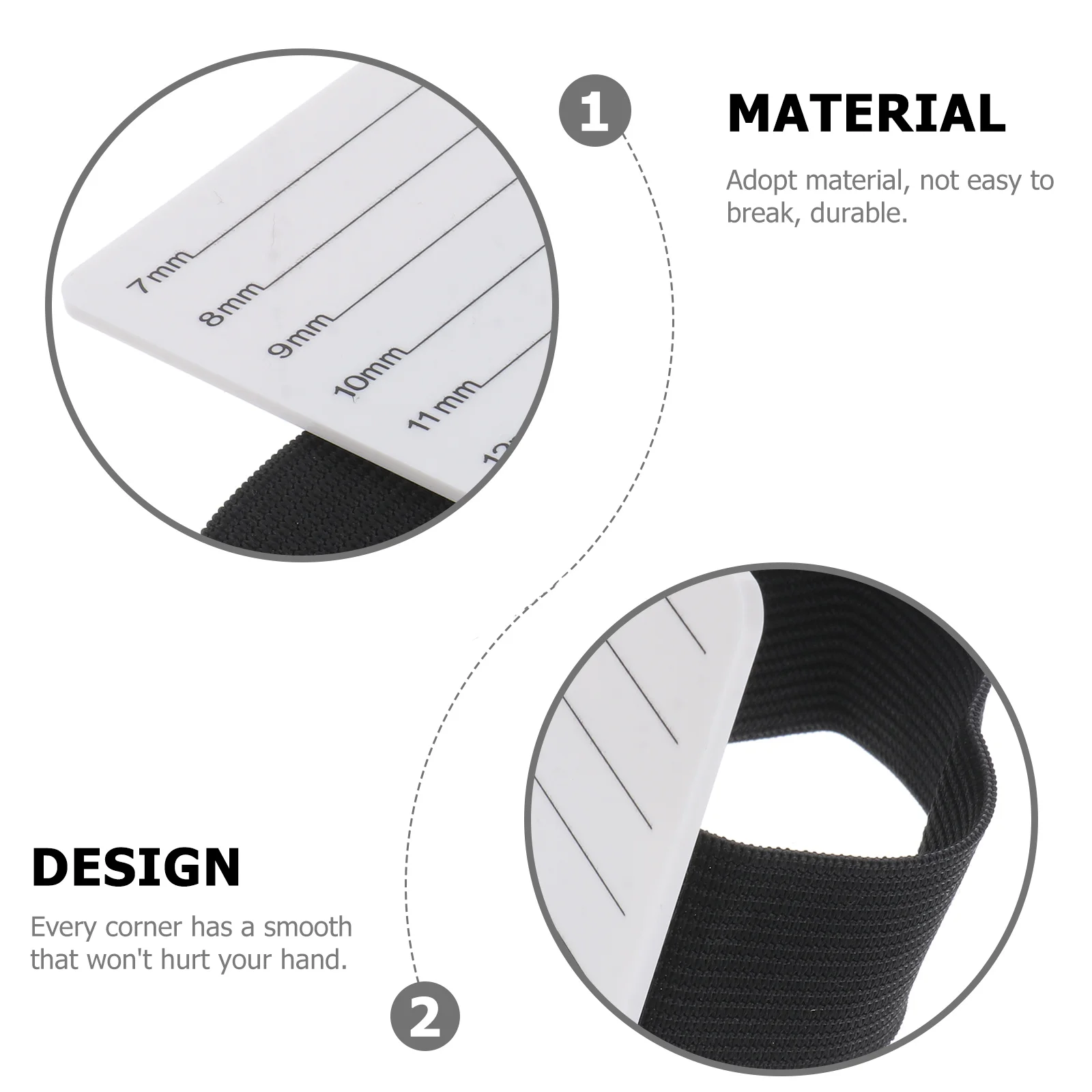 Eyelash Display Board Durable Material Professional Grafting Lash Holder Portable 8Mm-15Mm Scale Smooth Edge False Eyelash Tray
Eyelash Display Board Durable Material Professional Grafting Lash Holder Portable 8Mm-15Mm Scale Smooth Edge False Eyelash Tray