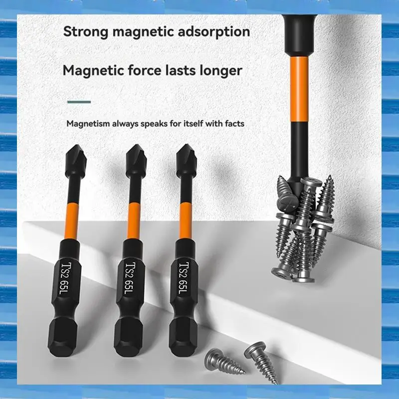 AT53 10PCS 50Mm PH2 Magnetic Cross Bit Set Cross Phillips Impact Batch Head Hardness Screwdriver Bit Screw Driver Hand Tool
AT53 10PCS 50Mm PH2 Magnetic Cross Bit Set Cross Phillips Impact Batch Head Hardness Screwdriver Bit Screw Driver Hand Tool