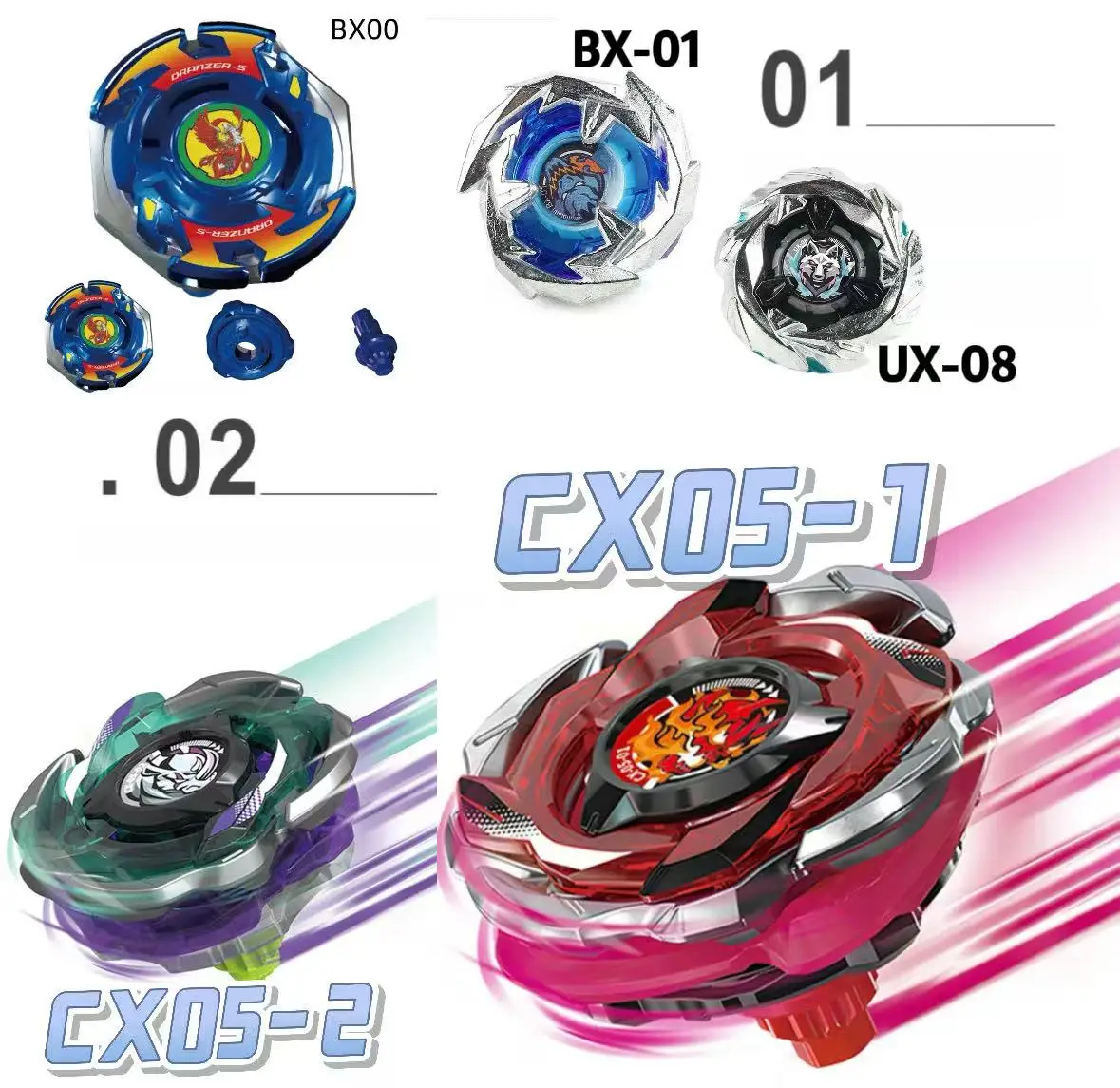 2025 New Burst Mystery Gift Gyro X Toy CX Gyro CX-07 CX-007 Arrancador Pegasus Blast ATr CX01 CX02 CX05-1 CX-06-1 
2025 New Burst Mystery Gift Gyro X Toy CX Gyro CX-07 CX-007 Arrancador Pegasus Blast ATr CX01 CX02 CX05-1 CX-06-1