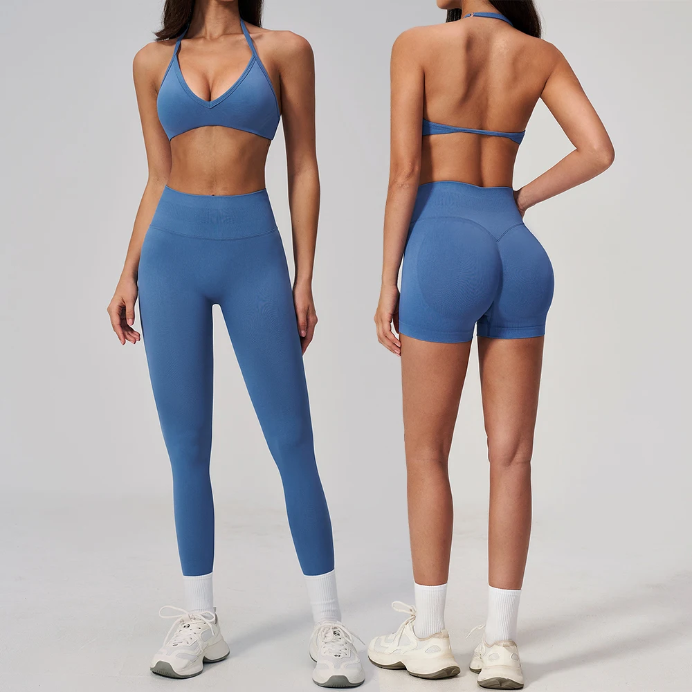 Seamless 2PCS Yoga Clothes Women's Tracksuit Athletic Wear Pilates Fitness Set Gym Workout Sets Push Up Sports Bra Leggings Suit
Seamless 2PCS Yoga Clothes Women's Tracksuit Athletic Wear Pilates Fitness Set Gym Workout Sets Push Up Sports Bra Leggings Suit