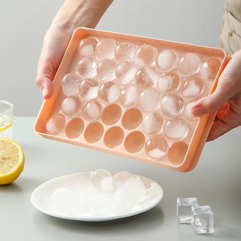 3013 Ice Tray Spherical Refrigerator Ice Cube Mold Homemade Edible round Ice Hockey with Lid Ice Cube Box Plastic Ice Maker
3013 Ice Tray Spherical Refrigerator Ice Cube Mold Homemade Edible round Ice Hockey with Lid Ice Cube Box Plastic Ice Maker