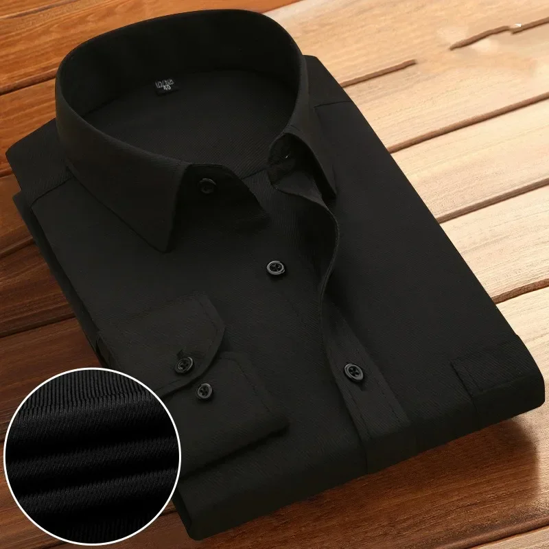Spring/autumn Men's Turn-down Collar Striped Solid Button Pocket Long Sleeved Shirt Cardigan Jacket Fashion Casual Formal Tops
Spring/autumn Men's Turn-down Collar Striped Solid Button Pocket Long Sleeved Shirt Cardigan Jacket Fashion Casual Formal Tops
