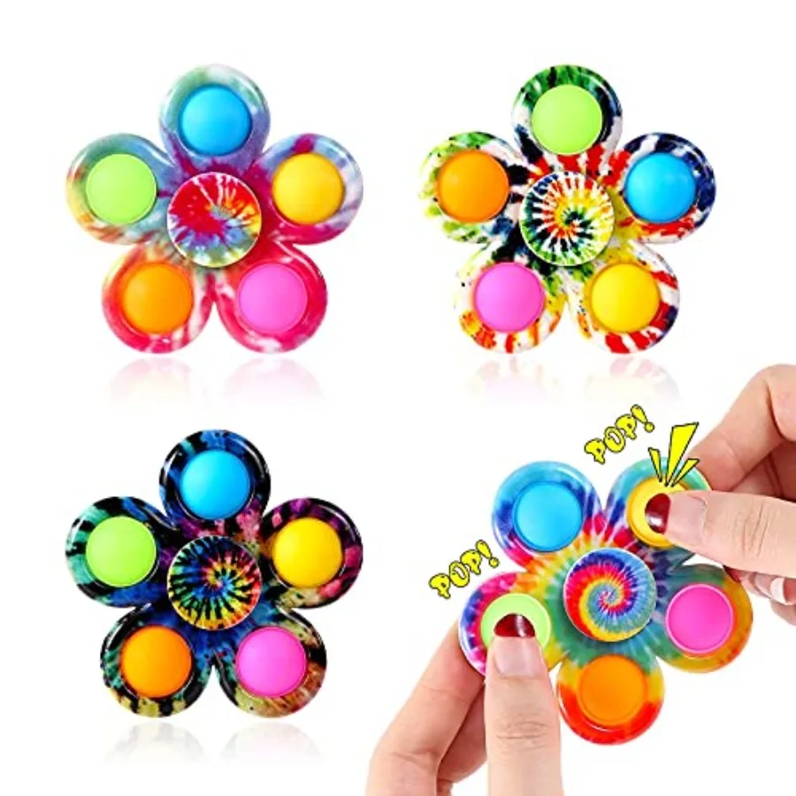 Fidget Spinner Bulk 4 Pack, Pop Fidget Spinners Fidget Toys for,Treasure Box Toys for Classroom Prizes, Goodie Bag Stuffers Par
Fidget Spinner Bulk 4 Pack, Pop Fidget Spinners Fidget Toys for,Treasure Box Toys for Classroom Prizes, Goodie Bag Stuffers Par