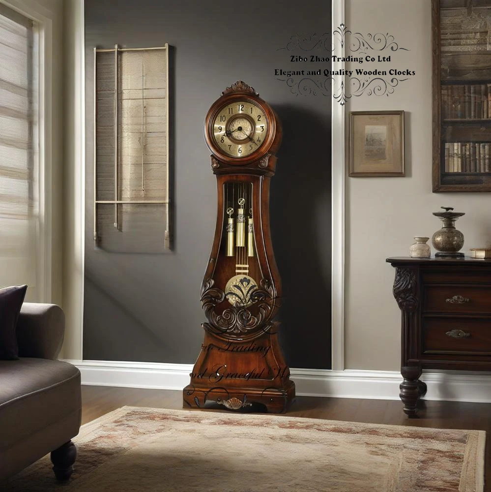 Antique Luxury Solid Wood Floor Clock Treasure Oak Finish Hermle German Mechanical Movement Hourly Chiming Durable
Antique Luxury Solid Wood Floor Clock Treasure Oak Finish Hermle German Mechanical Movement Hourly Chiming Durable