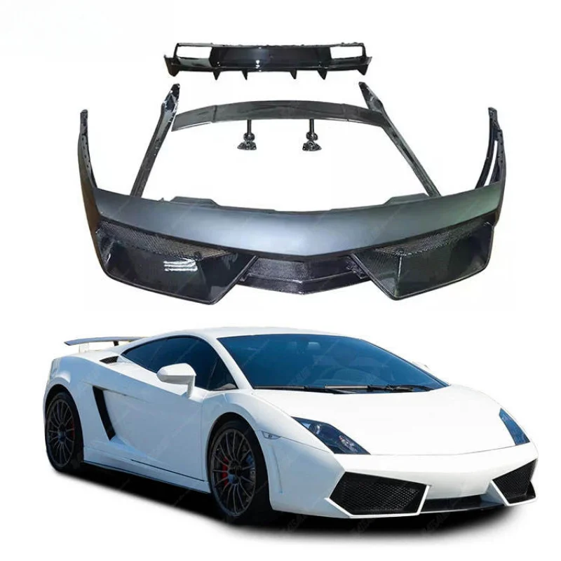 Car Bumpers Half Carbon Fiber Material Body Kit for Gallardo Upgrade to D Style Car Kit
Car Bumpers Half Carbon Fiber Material Body Kit for Gallardo Upgrade to D Style Car Kit