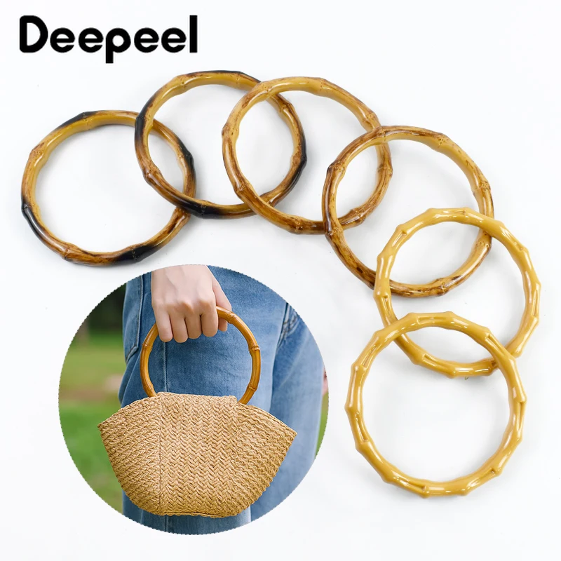 2/4 шт. ручки для сумок из искусственного бамбука, кольца-органайзеры для сумок, 12/13/15 см, аксессуары для плетеных сумок, сменные детали для самостоятельного изготовления
2/4 шт. ручки для сумок из искусственного бамбука, кольца-органайзеры для сумок, 12/13/15 см, аксессуары для плетеных сумок, сменные детали для самостоятельного изготовления