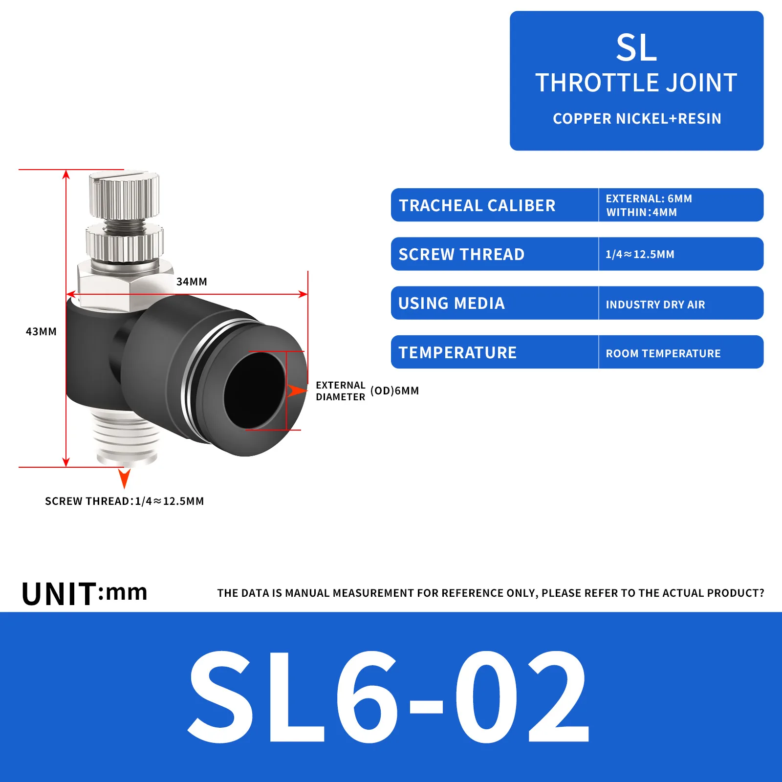 ID 10mm Push to Connect Air Line Fitting Air Flow Control Valve 1/8"1/4"3/8"1/2" inch thread (Pack of 5)
ID 10mm Push to Connect Air Line Fitting Air Flow Control Valve 1/8"1/4"3/8"1/2" inch thread (Pack of 5)