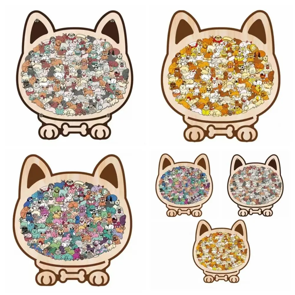 Animal Shape Dog Shaped Puzzle Thinking Training Fun And Difficult Puppies Wooden Puzzle Jigsaw Home Decor Children's Puzzle
Animal Shape Dog Shaped Puzzle Thinking Training Fun And Difficult Puppies Wooden Puzzle Jigsaw Home Decor Children's Puzzle