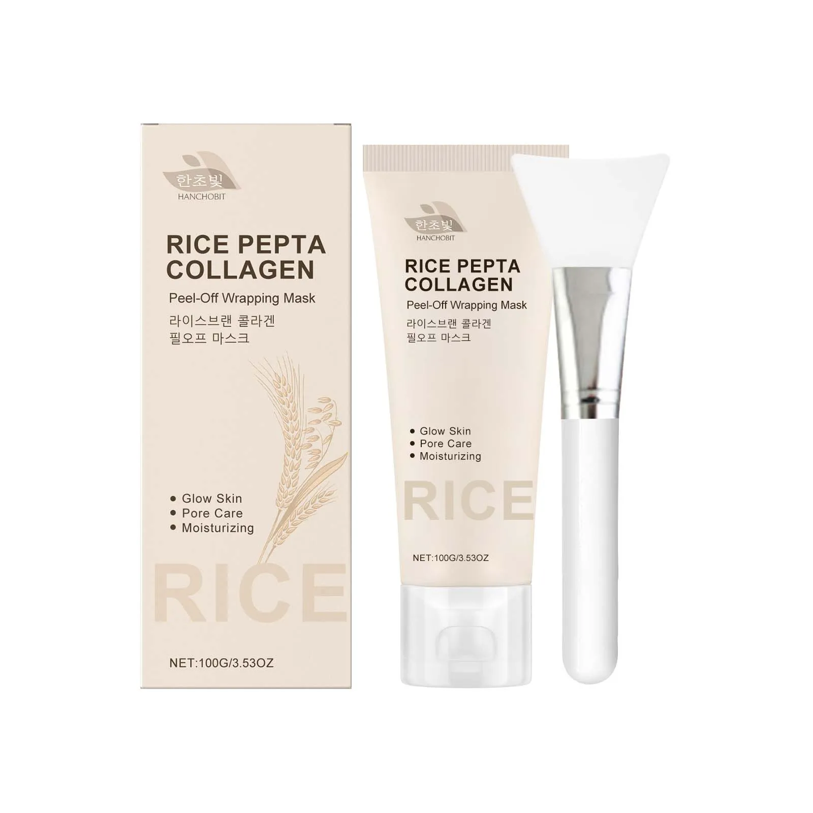 COLLAGEN Peel-Off Wrapping Mask – Glow Skin,100g Korean Collagen Face Mask for Brightening & Hydration"
COLLAGEN Peel-Off Wrapping Mask – Glow Skin,100g Korean Collagen Face Mask for Brightening & Hydration"