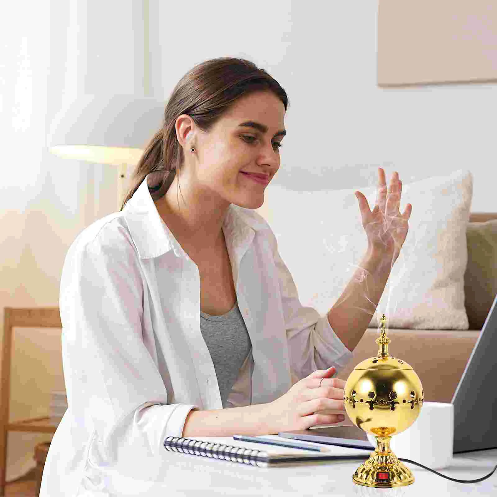 Plug-in Incense Burner Stable Holder Electric Southeast Asia Desktop Iron Censer Portable
Plug-in Incense Burner Stable Holder Electric Southeast Asia Desktop Iron Censer Portable