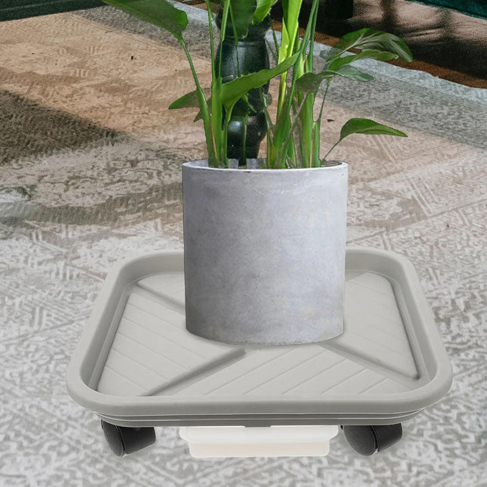 Plant With Wheels Rolling Base For Heavy Pots Plastic Planter Holder Mover Waterproof Tray For Indoor Outdoor Plants
Plant With Wheels Rolling Base For Heavy Pots Plastic Planter Holder Mover Waterproof Tray For Indoor Outdoor Plants