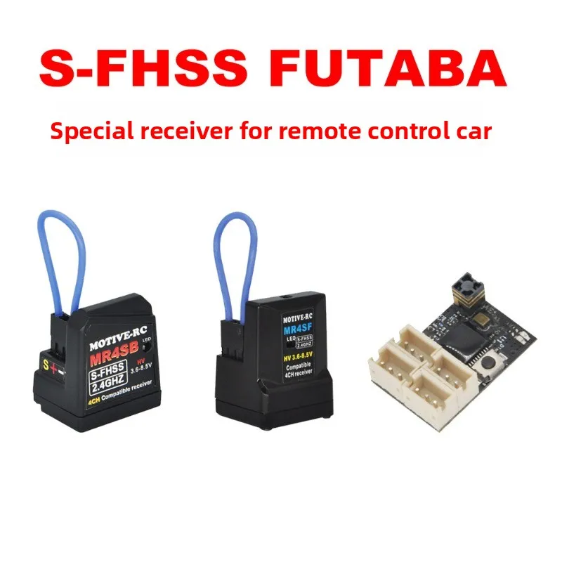 MOTIVE-RC 2.4G MR4SB MR4SF MR4SM SFHSS Receiver Compatible with FUTABA Remote Control
MOTIVE-RC 2.4G MR4SB MR4SF MR4SM SFHSS Receiver Compatible with FUTABA Remote Control
