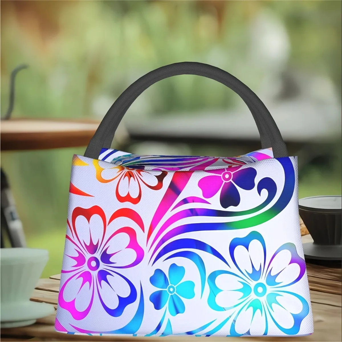 Reusable Insulated Lunch Bag - Leak-Proof Thermal Insulation, Vibrant Floral Design, Durable Fabric
Reusable Insulated Lunch Bag - Leak-Proof Thermal Insulation, Vibrant Floral Design, Durable Fabric