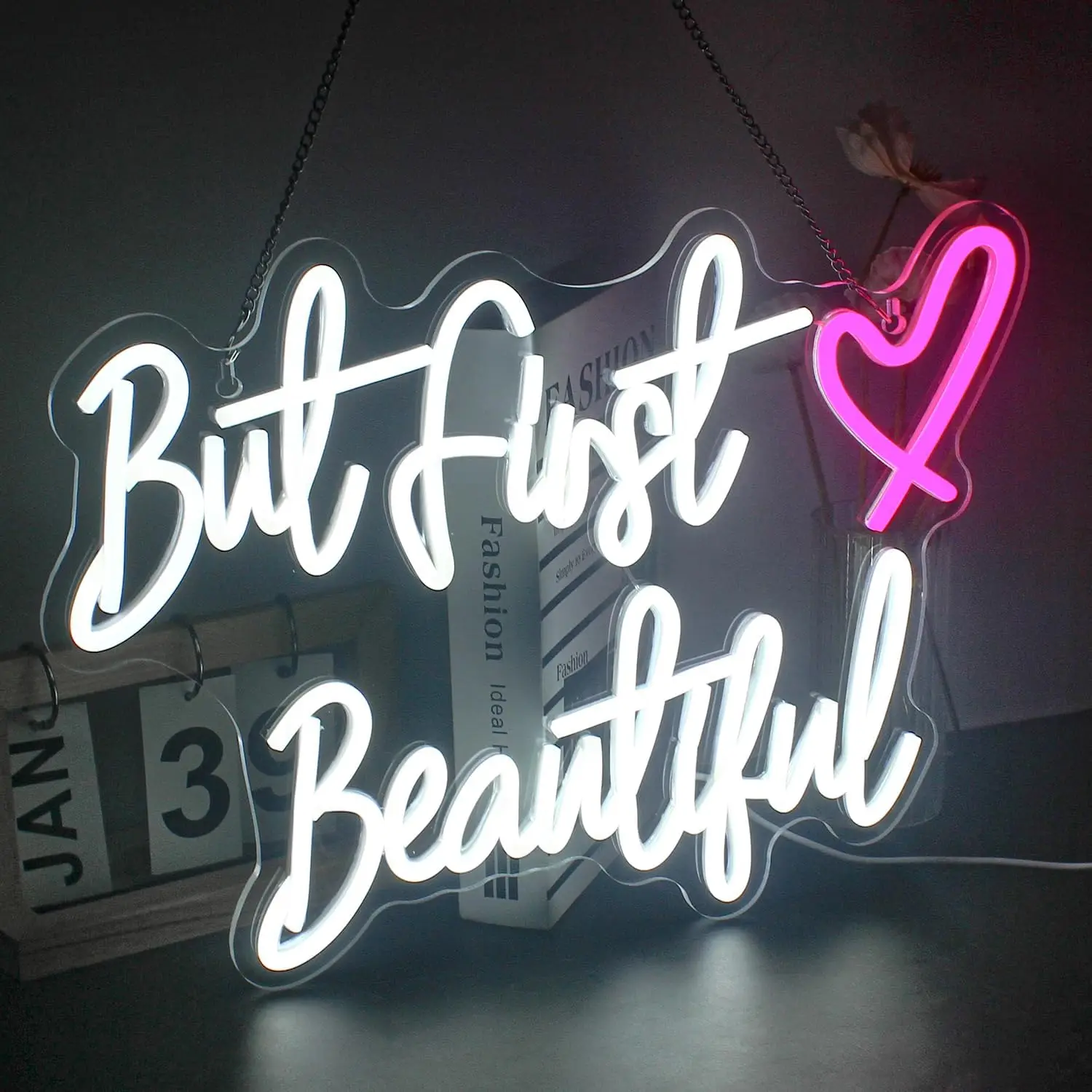 But First Beautiful Neon Sign LED Neon Light Signs for Bedroom Living Room Girls Room Wedding Birthday Party Wall Decor
But First Beautiful Neon Sign LED Neon Light Signs for Bedroom Living Room Girls Room Wedding Birthday Party Wall Decor