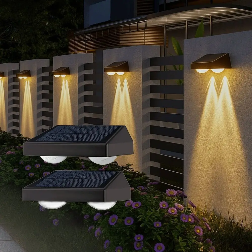 2LED водонепроницаемые солнечные настенные светильники 3LED теплый свет двор атмосфера настенные светильники уличные непромокаемые белые свет солнечные настенные светильники
2LED водонепроницаемые солнечные настенные светильники 3LED теплый свет двор атмосфера настенные светильники уличные непромокаемые белые свет солнечные настенные светильники