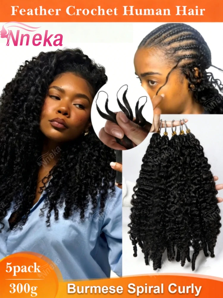 Накладные волосы Nneka Feather Crochet: легкие, предварительно разделенные, для плетения кос, пышные кудри в стиле пикси, бирманские кудри для крючкового плетения.
Накладные волосы Nneka Feather Crochet: легкие, предварительно разделенные, для плетения кос, пышные кудри в стиле пикси, бирманские кудри для крючкового плетения.