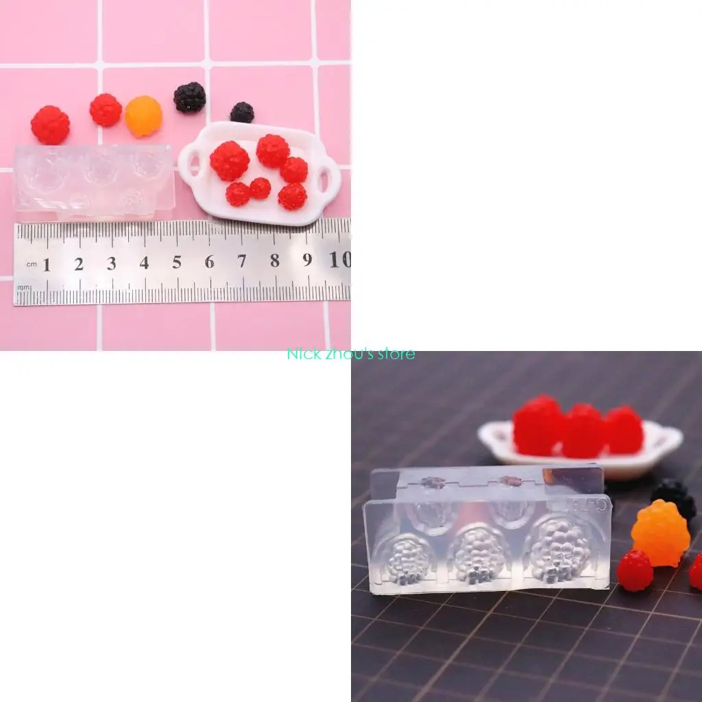 E15E Универсальные силиконовые формы для изготовления различных ягод, подходящие для рукоделия
E15E Универсальные силиконовые формы для изготовления различных ягод, подходящие для рукоделия