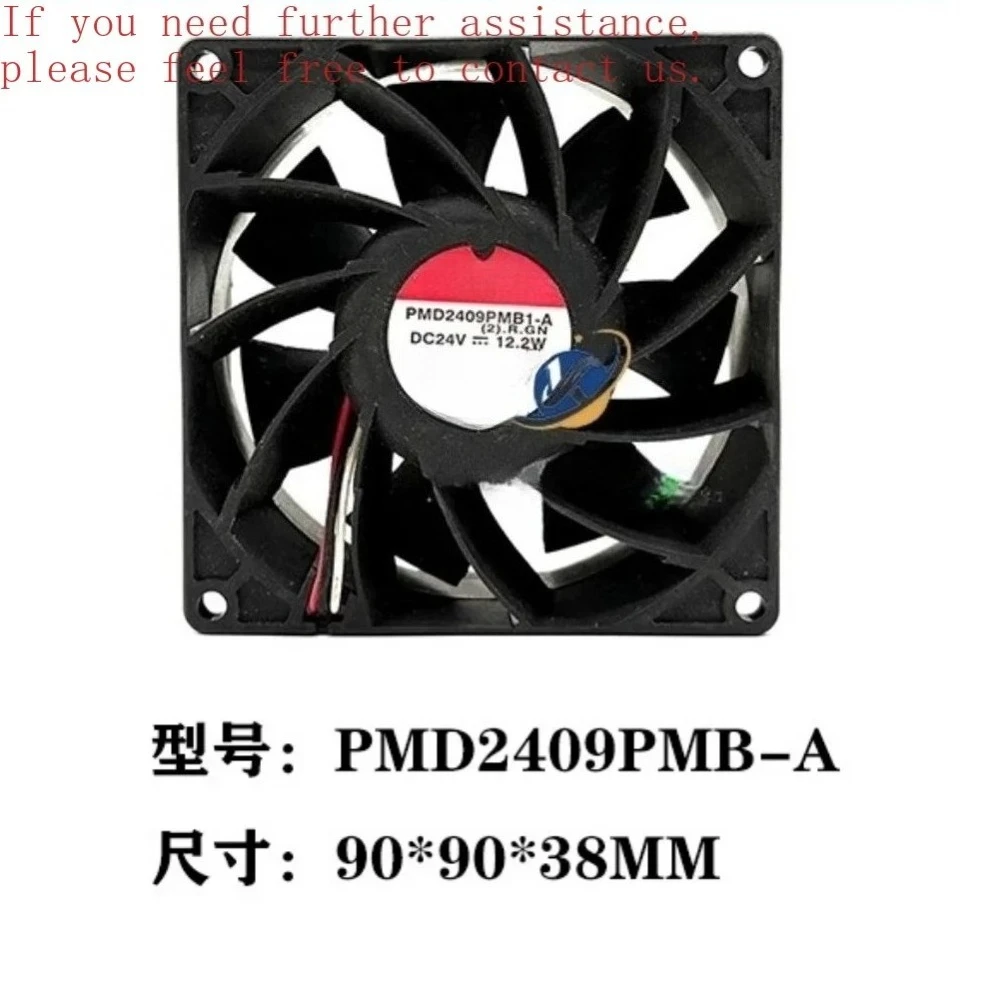 9238 DC24V 12.2W High Airflow Fan PMD2409PMB-A Double Ball Cooling Fan For SUNON Schneider Inverter(002)
9238 DC24V 12.2W High Airflow Fan PMD2409PMB-A Double Ball Cooling Fan For SUNON Schneider Inverter(002)