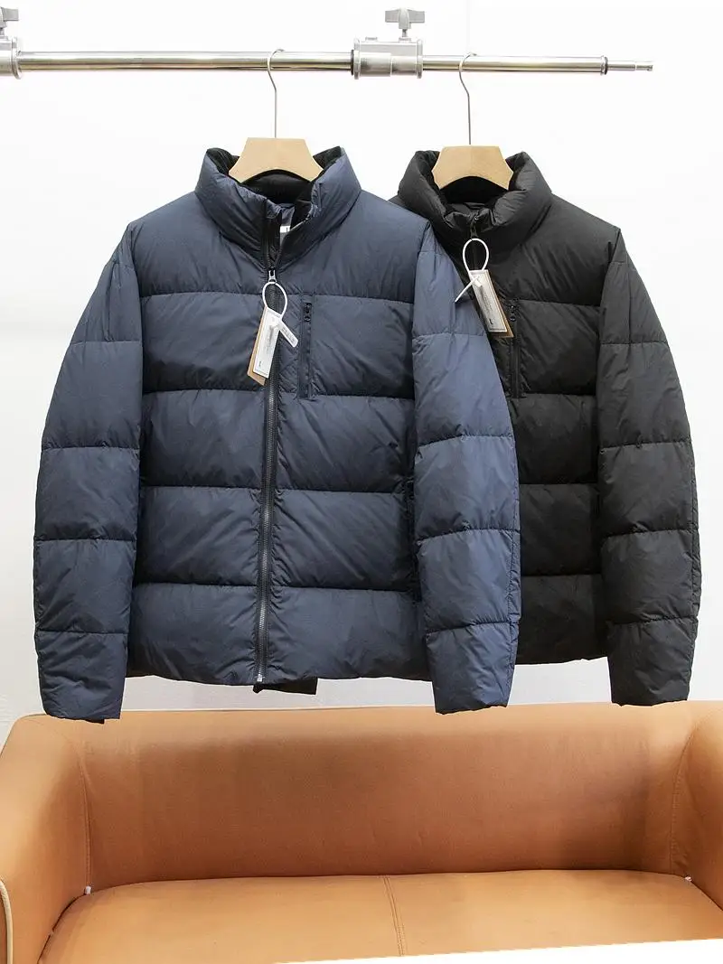 Утепленная высококачественная пуховая куртка с воротником-стойкой, ветрозащитная, зимняя, теплая, легкая, стеганая, для мужчин
Утепленная высококачественная пуховая куртка с воротником-стойкой, ветрозащитная, зимняя, теплая, легкая, стеганая, для мужчин